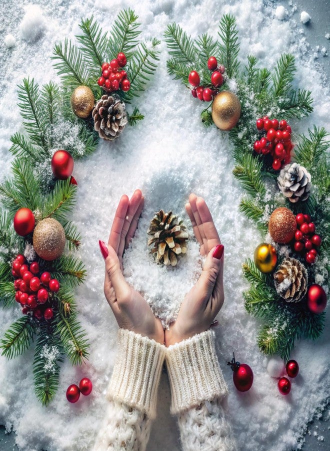 LyfNeeds Artificial Instant Snow Making Powder (500g) - Perfect for Christmas, Winter Décor & Holiday Parties - Image 3